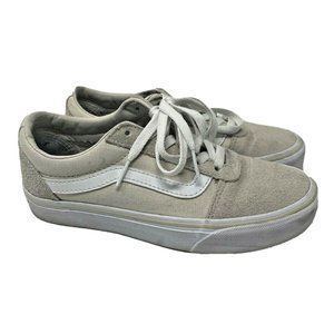 Vans Women's Sneakers in Cream and White
